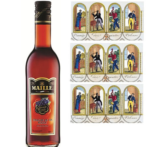 Dấm rượu vang đỏ Maille 500ml